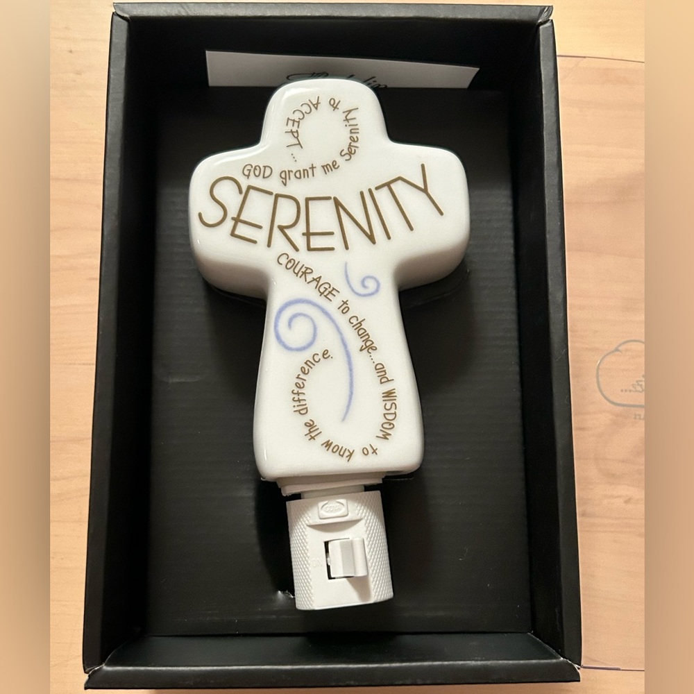 Serenity Porcelain Night Light